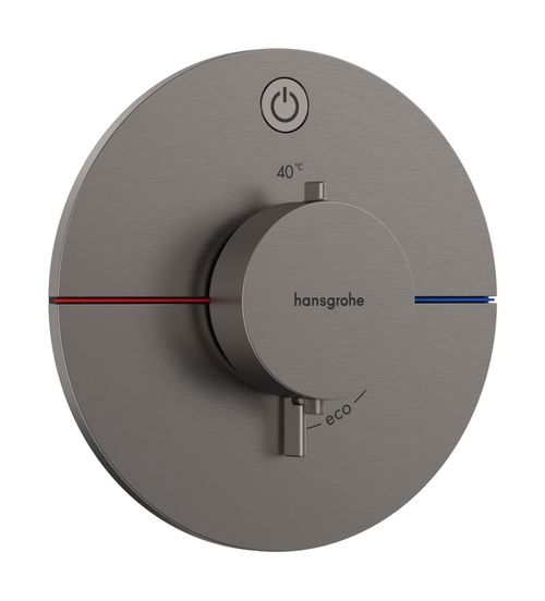 Hansgrohe-HG-ShowerSelect-Comfort-S-Thermostat-Unterputz-fuer-1-Verbraucher-Brushed-Black-Chrome-15553340 gallery number 1